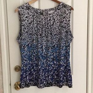 Sleeveless blouse